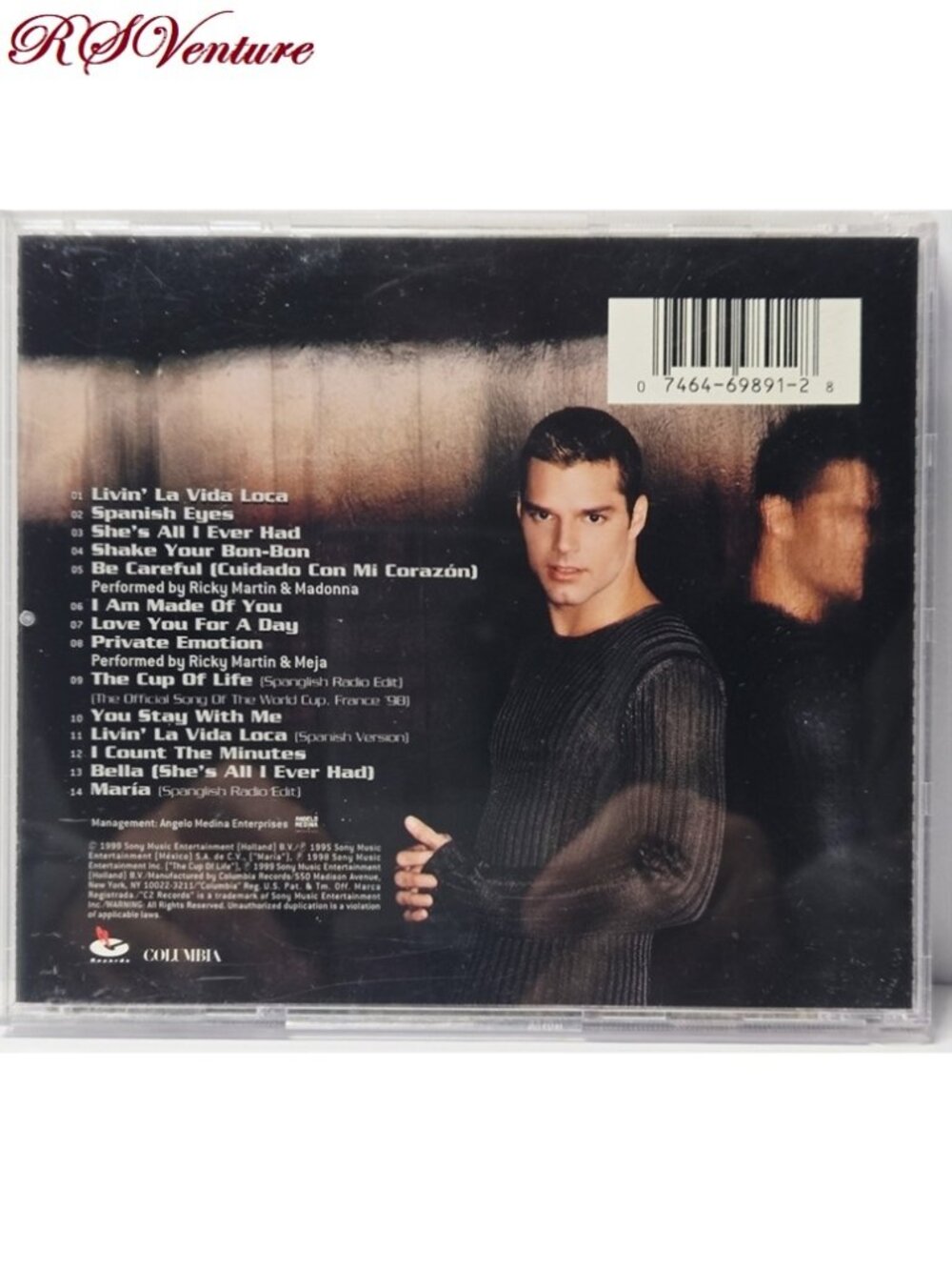 Vintage CD 1999 Ricky Martin – "Ricky Martin" - Picture 4 of 4